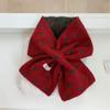 Cross Knitted Scarf Polka Dot Neck Warmer Scarf Gifts Neck Scarf  for Women
