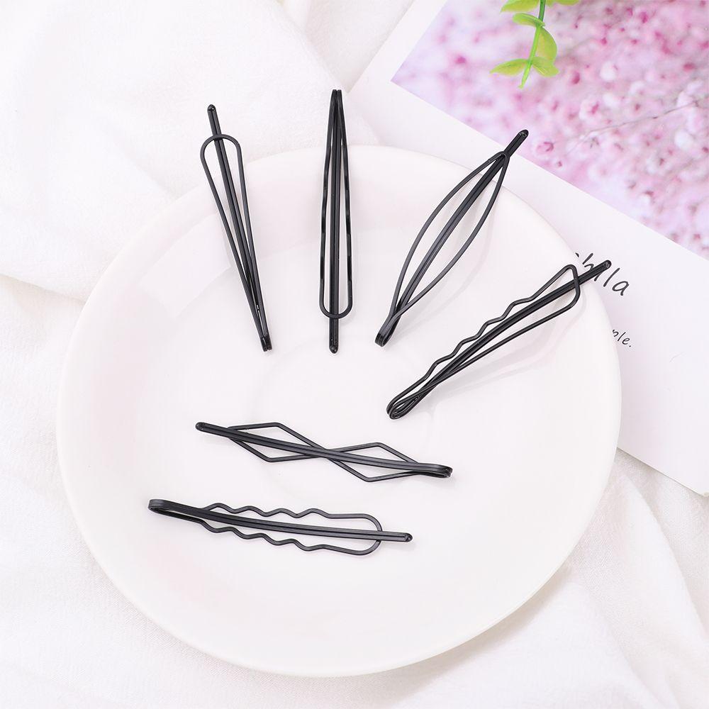 Fashion Metal Hair Accessories Bobby Pins Girls Hairgrips Geometry Hair Clip Geometric Rhombus