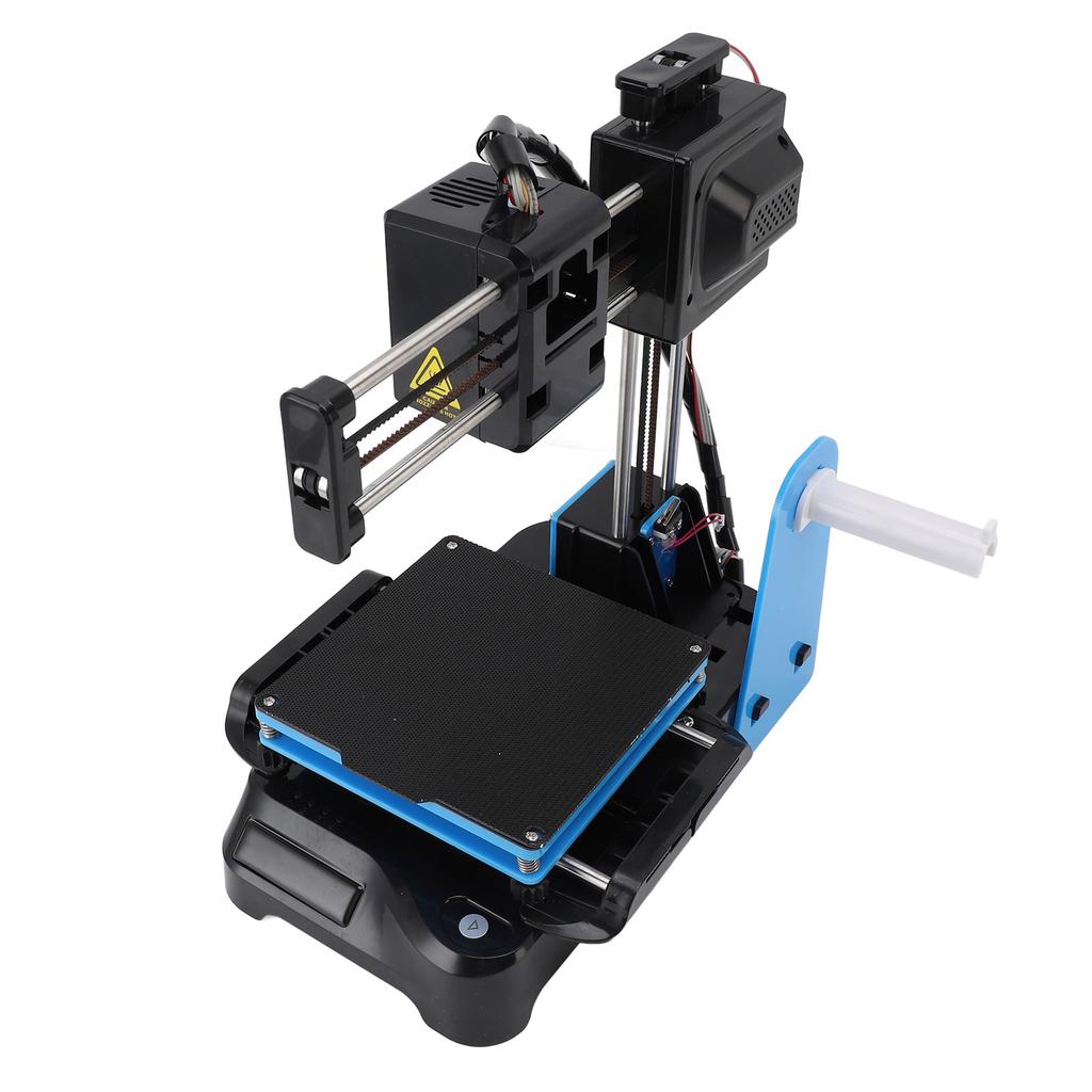 Frequency Division Multiplexing Small 3D Printer Fast Heating Portable Compact 3D Printing Machine for Education Black