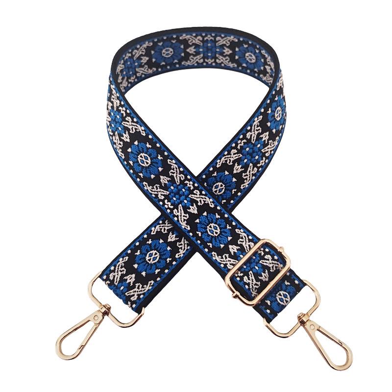 3,8 cm Justerbar Färgrik Jacquard Axelrem för Väskor