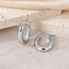 European Classic Hoop Earrings: Versatile, High-End, Fade-Resistant for Women