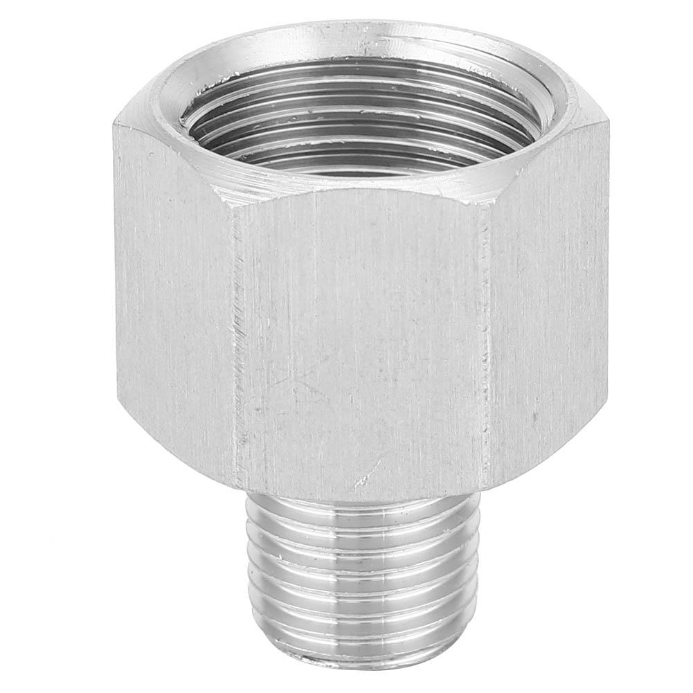 2PCS BSP Pipe Fitting Connector Stainless Steel Female Thread Male Thread ConnectorFemale Thread 1 2in Male Thread