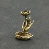 Pure Copper Backflow Incense Buddha Hand Lotus Brass Incense Frame Incense Zen Tea Ceremony Table Tea Table Furnishings