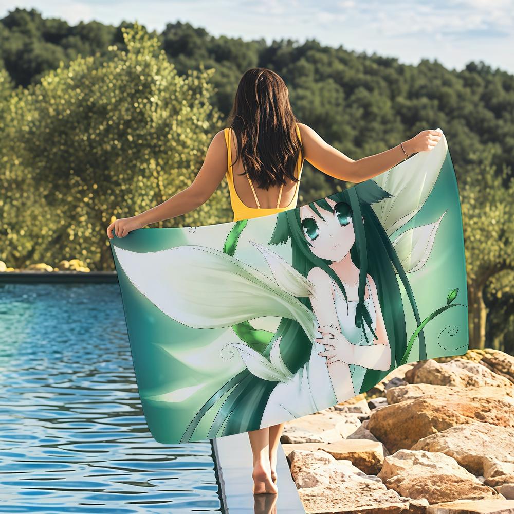 

Game Saya no Uta The Song of Saya Towel Quick Drying Beach Towels Are Suitable For Swimming Pools Camping Yoga And The Gym W40*H60(CM)