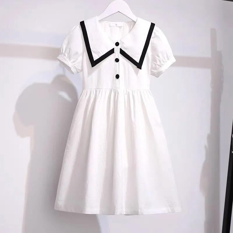 Summer Teenage  Girls' Dress Children Casual School Dresses Costumes Party Princess Kids Clothes Vestidos