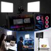LED Photography Video Light Professional Panel Lighting Photo Studio Lamp Kit For Shoot Live Streaming Youbube Tiktok Makeup