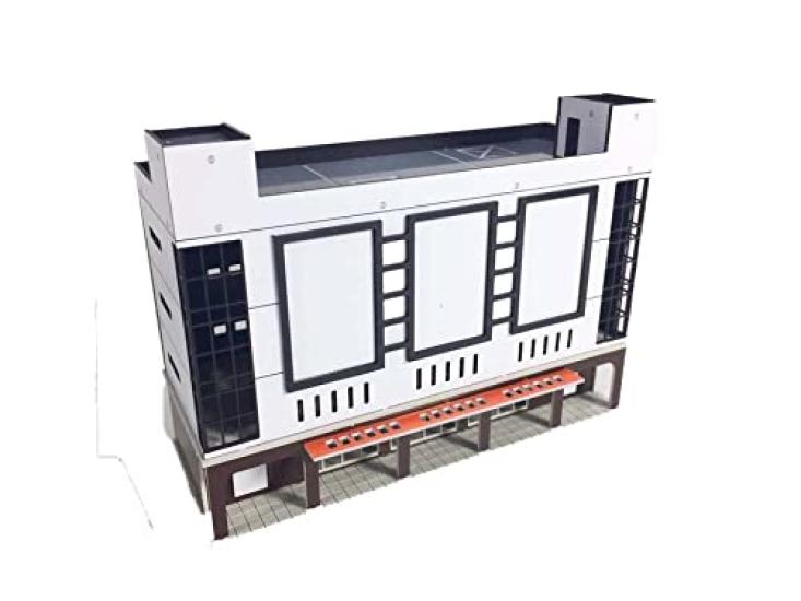 N Gauge Structure Building [Butterbur Sprouts] (Shopping 01)