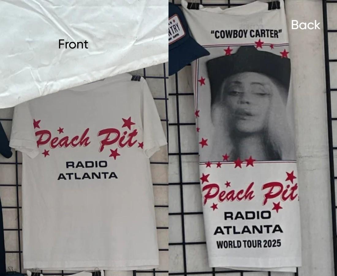 Beyonce ATLANTA EXCLUSIVE MERCH Tour 2026 Merch T-shirt XXXL