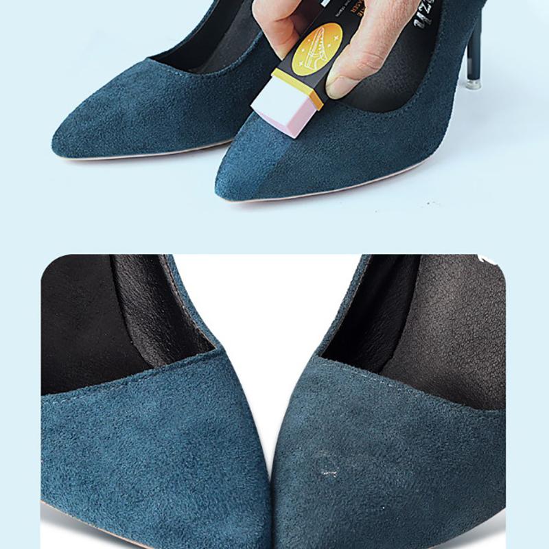 Süet Nubuk Deri Ayakkabı Bot Temizleme Silgisi Temizleme Bakım Ayakkabı Fırçası Leke Temizleyici Dekontaminasyon Mendili Ovma Aracı