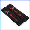 2Pcs Car Safety Belt Shoulder Cover Pad Plush Seat Belt Shoulder For Mitsubishi Lancer Lancer ASX Outlander 2 3 Pajero Mirage Exzos Pajero 4