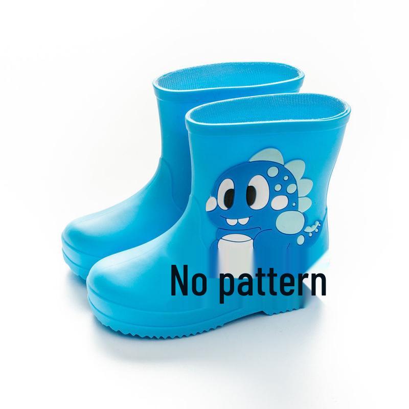 Cartoon Baby Non-Slip Waterproof Rubber Rain Boots - Cute Toddler Shoes