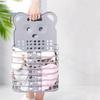 with Handles Wall-mounted Laundry Basket Foldable Dirty Clothes Organizer  for Bathroom