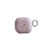 Purple Background Brown and White Star AirPods 1 Generation Earphone Case for Apple Earphones AirPods 1 Generation Pro1 Generation