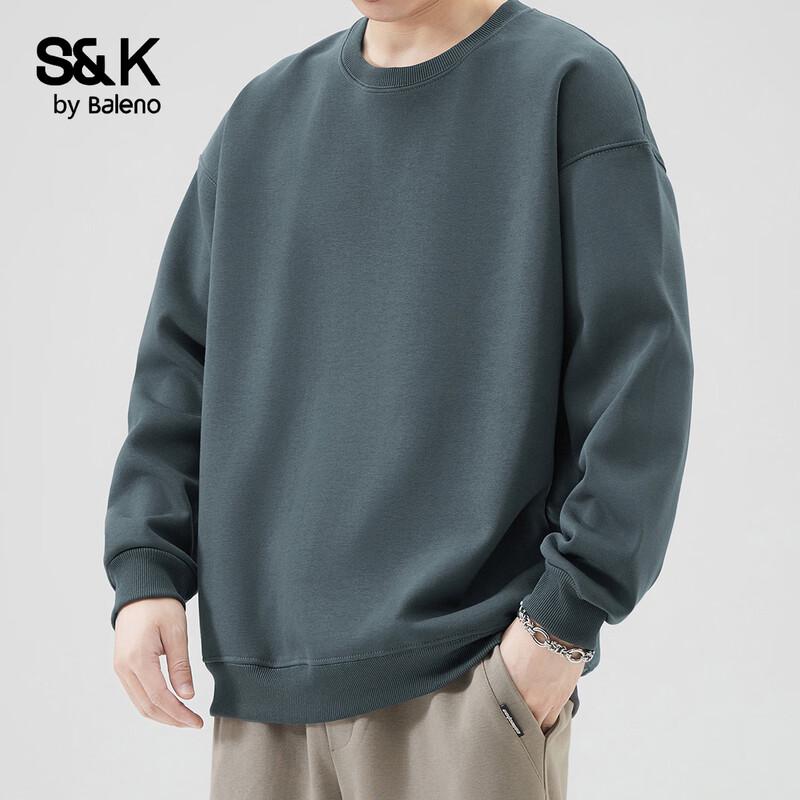 Baleno Men's S&K Series Loose Fit Round Neck Sweatshirt