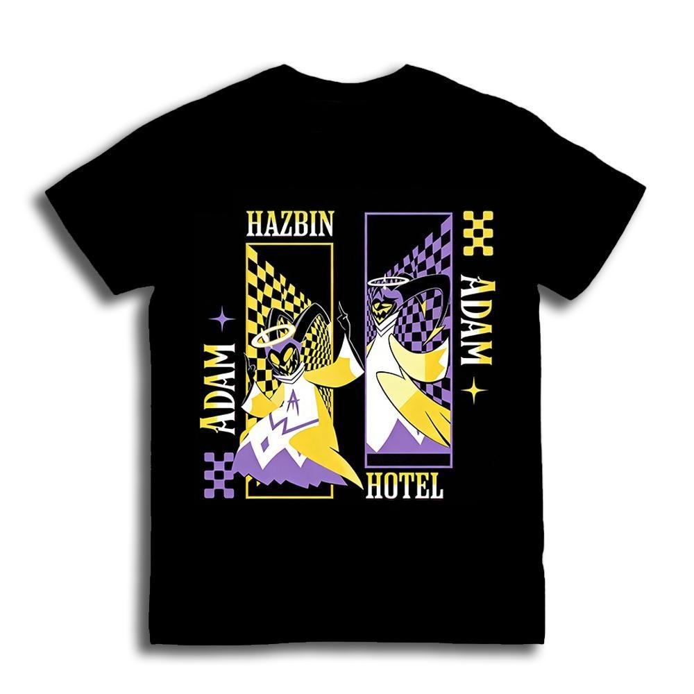 

Hazbin Hotel Vox Printed TShirt Unisexs and Womens Harajuku Style ShortSleeve Clothing Y2K Street Style Couple Crew Neck Top S