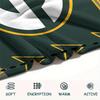 Green Bay Packers Print Flannel Blanket, High Quality Comfortable for All Seasons, Home Decor, Warmth and Comfort, Perfect for Christmas Gifts