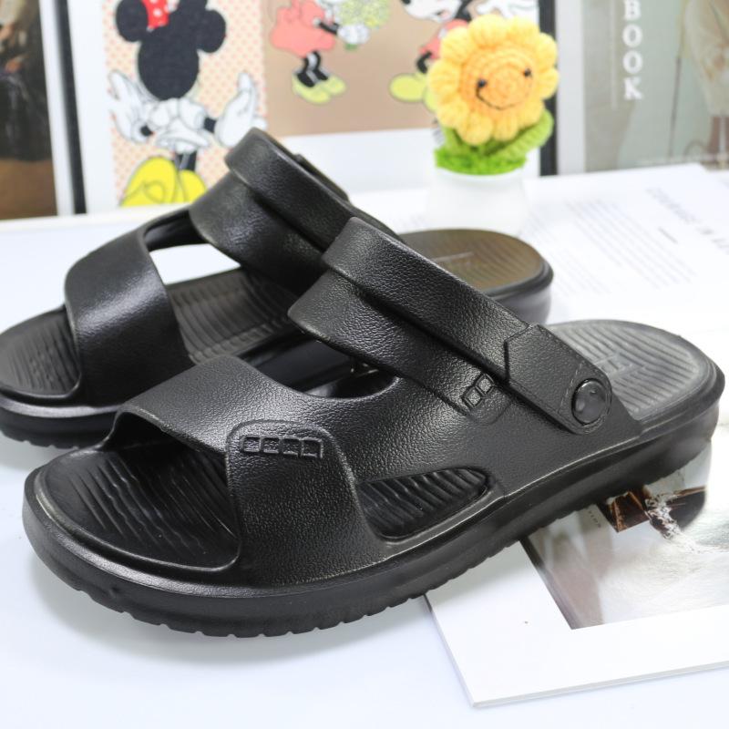 EVA platform slippers men's summer business indoor home non-slip fashion home soft bottom sandals men's beach dew