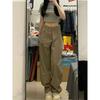 Retro Women's Pants Straight Jeans New Small High Waist Thin Straight Mopping Long Pants