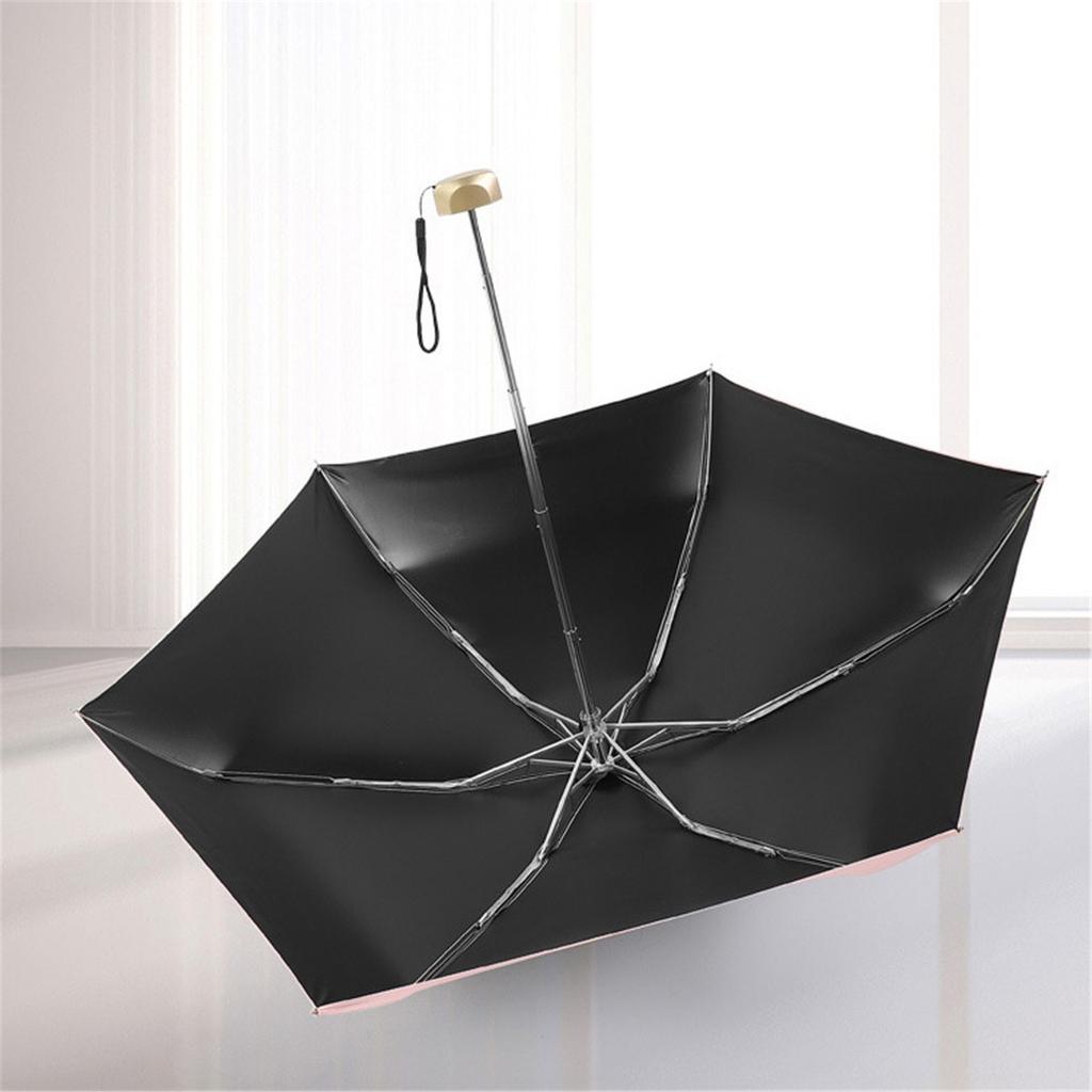 Mini Capsule Umbrella Small Pocket Rain Umbrella Folding Uv Ultraviolet Protection Ultra Mini Durable Sun Umbrella