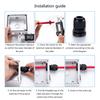 38 Pcs Outdoor Cable Gland Joints Waterproof Cable Connector Plastic  Cable Grommets NPT Type Cable Fitting Easy Install