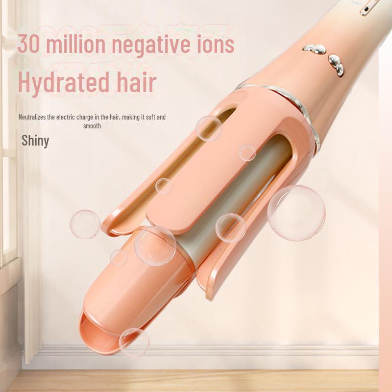 32mm Automatic Curling Iron: Big Curls & Negative Ions for Gentle Hair Care, Perfect for Dorm Life & Easy Styling