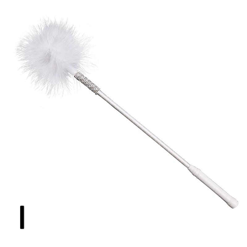 Multi Color Variety Sexy Feather Tickled Whip Flirting Teasing Stimulating Kinky Paddle Whips BDSM Fetish Mischief Adult Sex