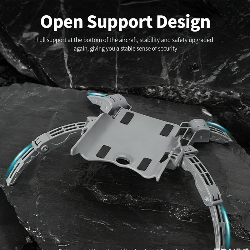 Foldable Landing Gear for DJI Mini 5 Pro Drone Lightweight Height Extended Leg Protector for Mini 5 Pro Quick Release Accessory