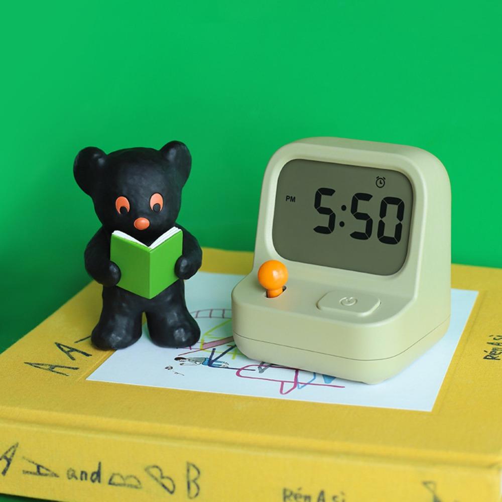 

Snooze Alarm Clocks Silent Table Clock Novelty Kitchen Reminder Device Kids