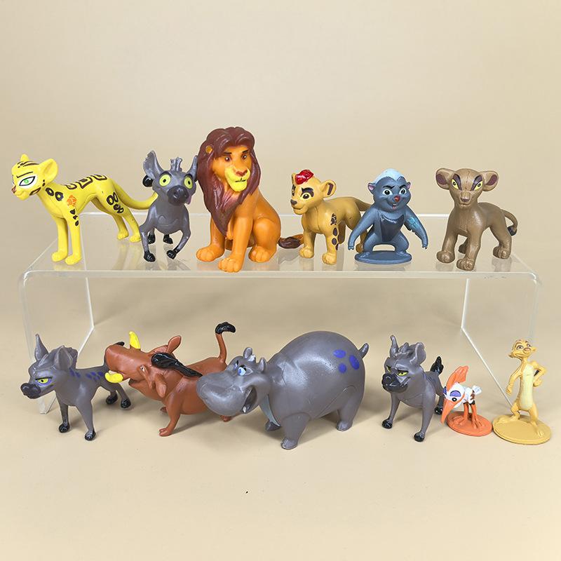

12Pcs Cartoon The Lion King Simba Nala Timon Doll Model Figurine PVC Action Figures Toys Children Gifts
