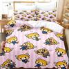 3D Print Anime Aggretsuko Bedding Set Duvet Cover Bed Set Quilt Cover Pillowcase Comforter King Queen Size Boys Adult Bedding