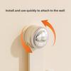 Wall-mounted No-punch Suction Cup Swivel Pot Lid Hanger