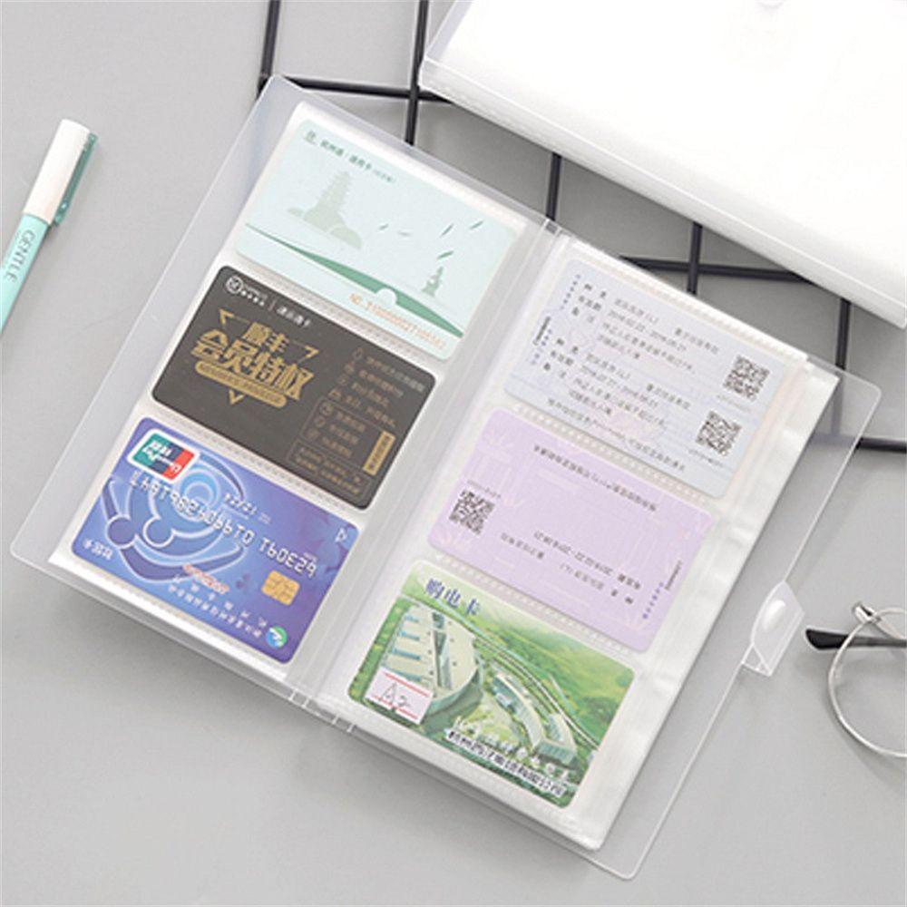 Card Stock Picture Frame Ticket Collection Book Picture Storage Case Card Book ID Card Holder