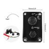 Key Switch Panel Switch Panel Yamaha Switch Panel Switch Panel OEM #704-82570-12-00 for Yamaha Vertical Control Yacht Black