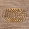 10 Pack 3 Inch Gold Dream Catcher Metal Rings Hoops Macrame Ring For Dreamcatchers And Crafts
