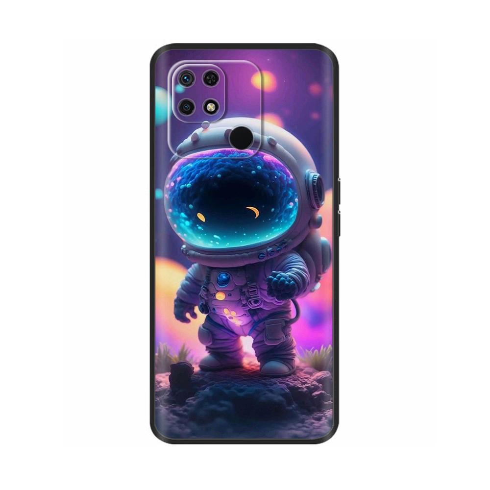 Pour Redmi 10C Coque Mignon Dessin Animé Silicone Liquide Souple Boîtier de Téléphone Pour Xiaomi Redmi 10C Coque Arrière redmi10C 10 C Coques Fundas