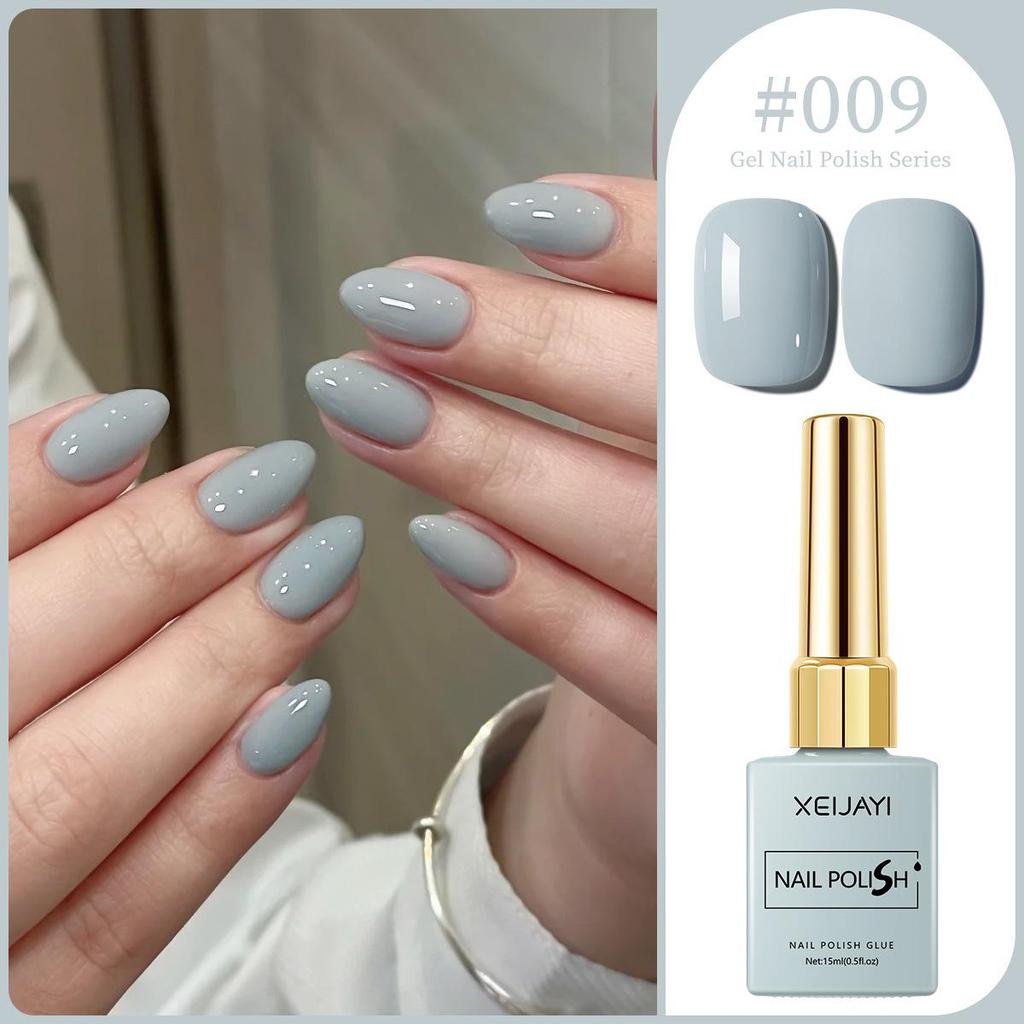 XEIJAYI 15ml Solid Color Nail Gel - 72 Color Options for Nail Art Salons