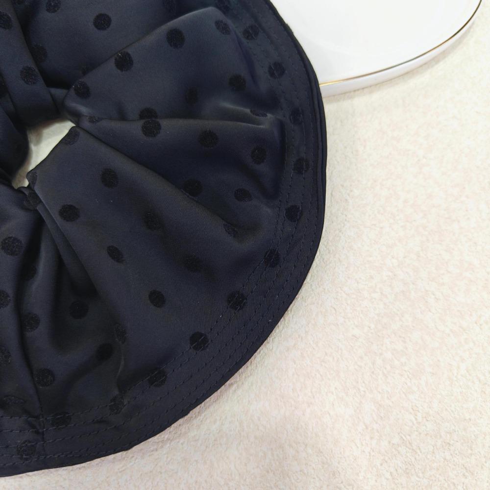 Double Layer Checkered Hair Clip Bow Women Hair Ropes Temperament Oversized Hair Scrunchies  Girls