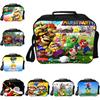 Mario Insulated Lunch Bag With Adjustable Shoulder Strap And Large Capacity Design