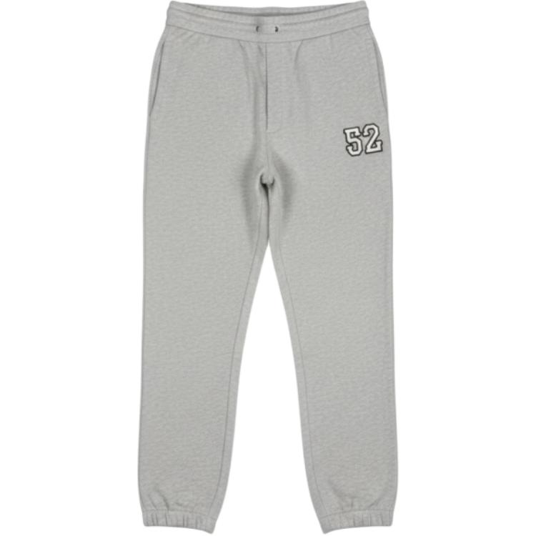 Moncler Pantalon de Sport en Maille Polyvalent Confort Numérique Homme pants L20918H0000489AUJ979 S gray