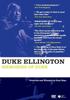 DVD DUKE ELLINGTON - Vzpomínky na Dukea Japonsko Tanec & Elektronika Použité