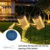 Energy-saving Garden Light Solar Jar Lid with Light, Outdoor Glass Bottle Lamp Pathway Lights LED String, Waterproof Charging Accessory for