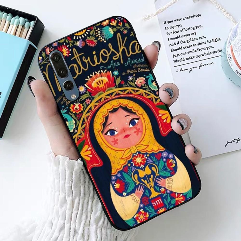 Russian Dolls Matryoshka Phone Case For Huawei P 8 9 10 20 30 40 50 Pro Lite Psmart Honor 10 Lite 70 Mate 20lite