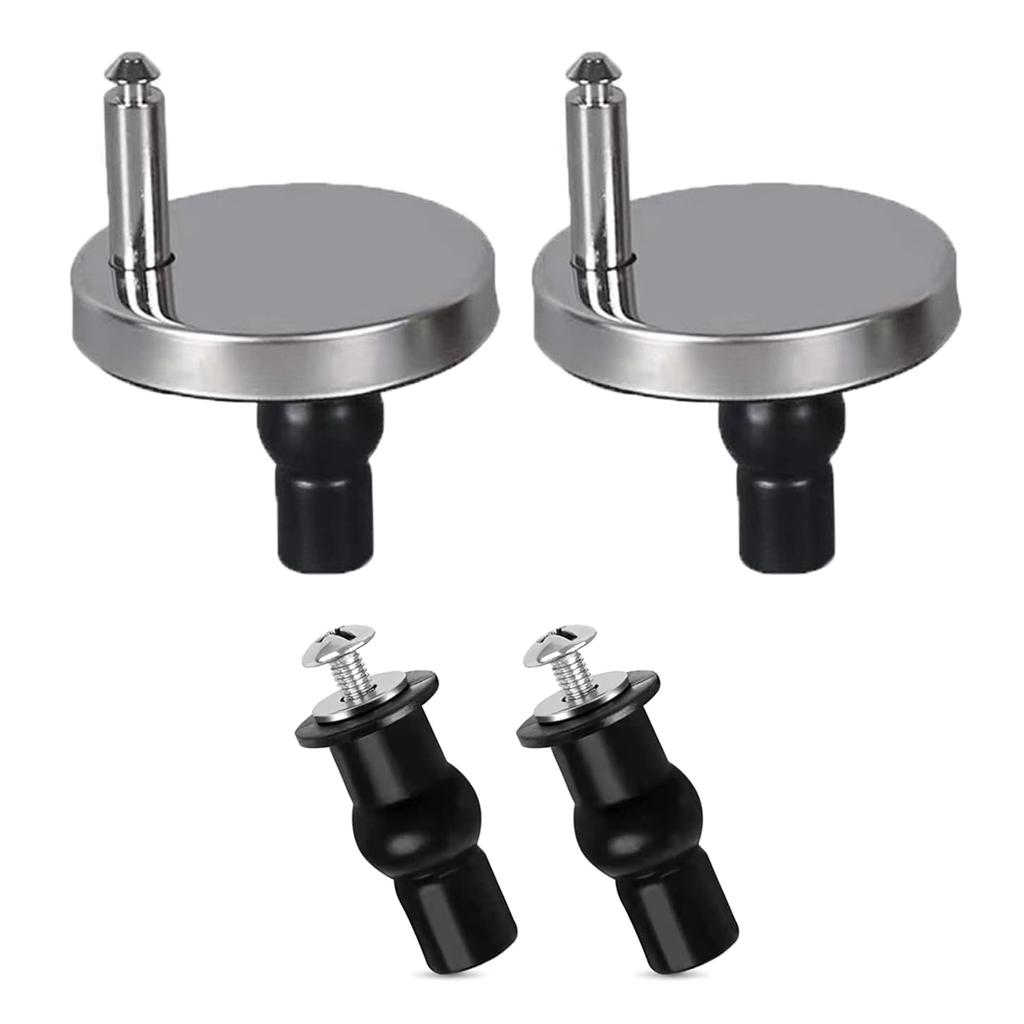 Toilet Seat Fixings Nuts Screws Replacement Ancable Universal Toilet Seat Top Fitting Quick Release Toilet Seat Hinges