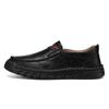 38-46 Herren Leder Freizeitschuhe Handgefertigte Slipper Bequeme Herren Slipper Flache Mokassins Herren Sneaker
