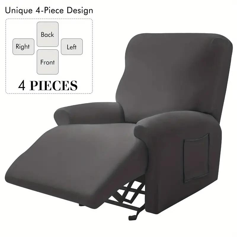 Recliner Sofa Cover Stretch Spandex Recliner Chiar Cover Elastic Non-Slip Armchair Slipcover Furniture Protect For Living Room