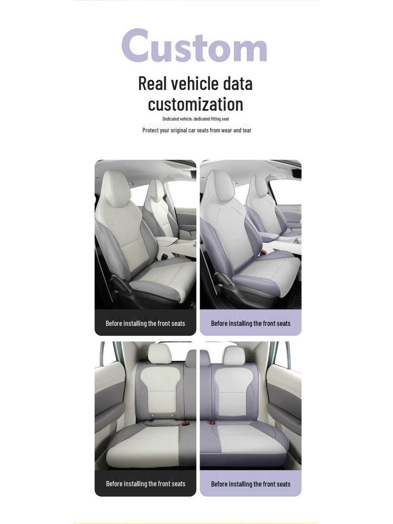 All-Season Seat Covers & Cushions for 26 MG4 Models