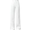 111% linen wide-leg pants for women, summer thin cooling high-waist loose casual pants, women's long pants, old money style linen pants