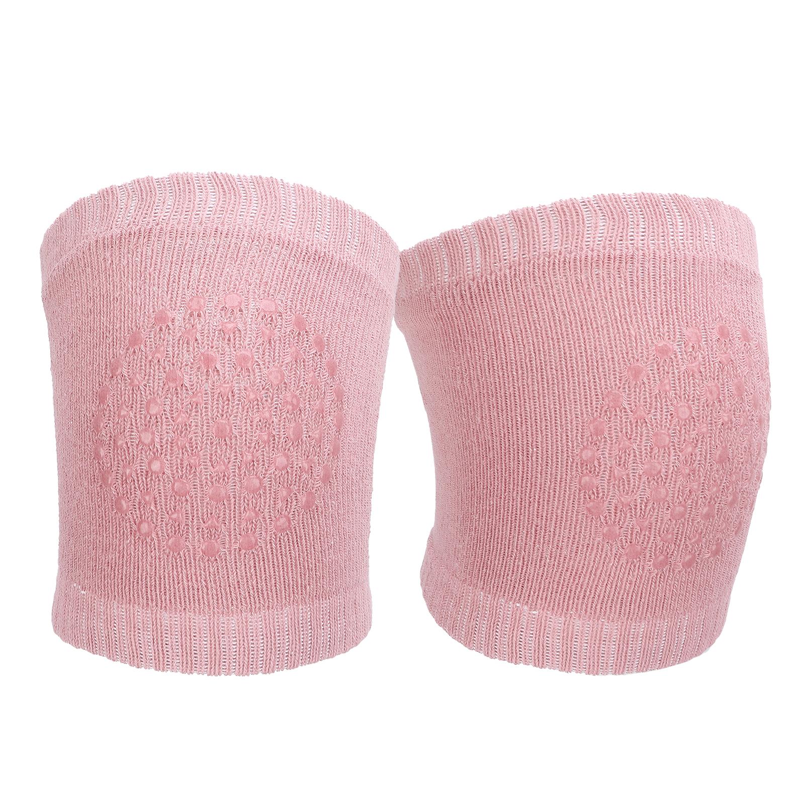 

Детские наколенники для ползания, противоскользящие детские наколенники для ходьбы, защитные наколенники для малышей(розовый ) розовый