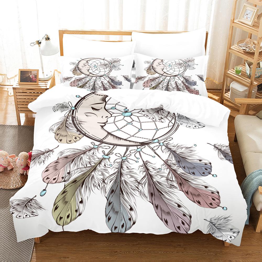 Übergröße Sets Bettwäsche Winter Heimtextil Bettzeug Böhmisches Schlafzimmer Bettbezug Set Housse De Couette Bettwäsche Boho Bettset