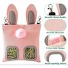 Rabbit Hay Feeder Hanging Guinea Pig Hay Feeder Bag for Cage Rabbit Cage Accessories Small Pets Hay Dispenser Storage